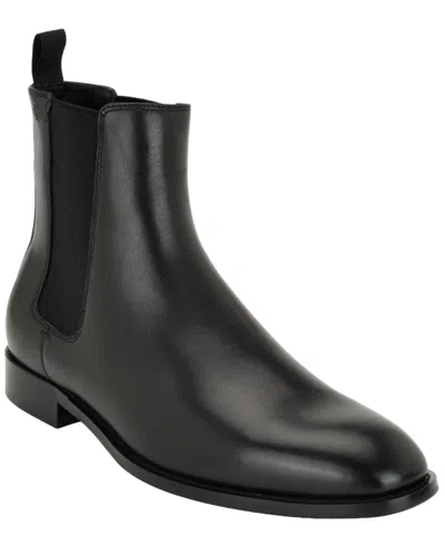 Calvin Klein Volminer Chelsea Boot In Black