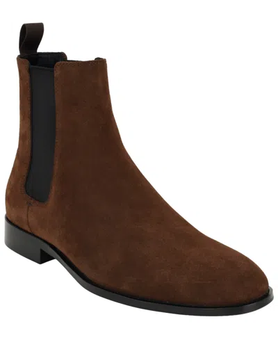 Calvin Klein Volminer Chelsea Boot In Brown