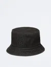 Calvin Klein Men's Washed Denim Embroidered Logo Bucket Hat