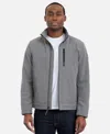 Calvin Klein Men's Regular Fit Stand Collar Jacket In Multi