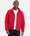 Calvin Klein Men's Faux Fur-lined Jacket In Red