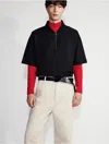 Calvin Klein Men's Wide Leg Chinos