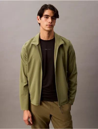Calvin Klein Men's Wind Jacket In Burnt Olive