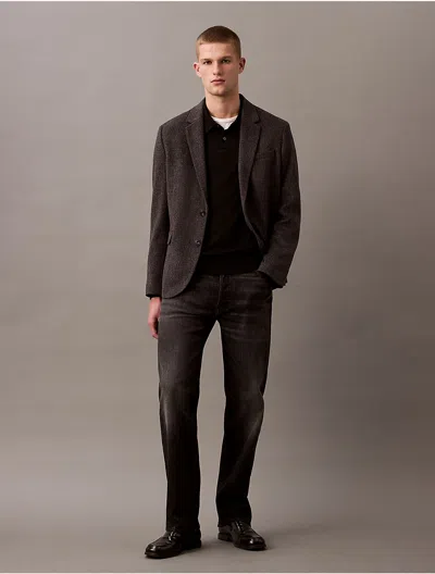 Calvin Klein Men's Wool Blend Slim Blazer