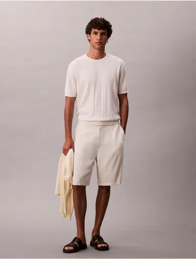 Calvin Klein Men's Wool Cotton Classic Sweater