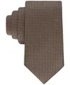 CALVIN KLEIN MEN'S YVETTE HOUNDSTOOTH TIE