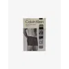 Calvin Klein Mens  Micro Stretch Pack Of Three Stretch-woven Boxer Briefs In Black, Black, Black