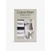 Calvin Klein Mens  Modern Cotton Hip Low-rise Cotton-blend Jersey Briefs In Rusted Root,blk,r Ridge
