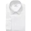 Calvin Klein Mens Cotton Slim Fit Dress Shirt In White