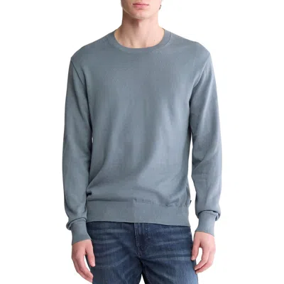 Calvin Klein Mens Heathered Cotton Pullover Sweater In Multi