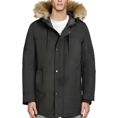 Calvin Klein Mens Insulated Polyester Parka Coat