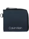 CALVIN KLEIN MENS LEATHER RFID CARD CASE