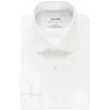Calvin Klein Men's Tech Poplin Button-down Shirt In White