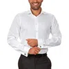 Calvin Klein Men's Tech Poplin Button-down Shirt In White