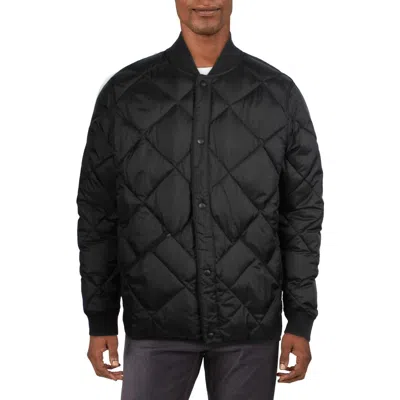 Calvin Klein Mens Reversible Polyester Quilted Coat