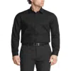 Calvin Klein Mens Shadow Stripe Cotton Button-down Shirt In Black