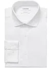 Calvin Klein Men's Slim-fit Stretch Dress Shirt, Online Exclusive Created For Macy's In White