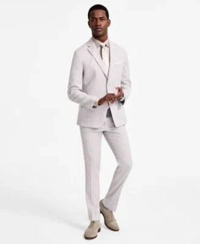 CALVIN KLEIN MENS SLIM FIT LINEN SUIT SEPARATE