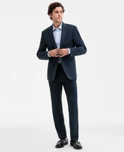 Calvin Klein Mens Slim Fit Suit Separates In Green