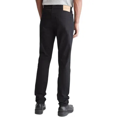 Calvin Klein Mens Solid Denim Skinny Jeans In Multi