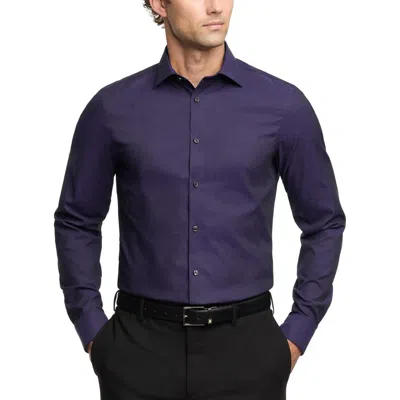 Calvin Klein Mens Striped Cotton Button-down Shirt In Multi