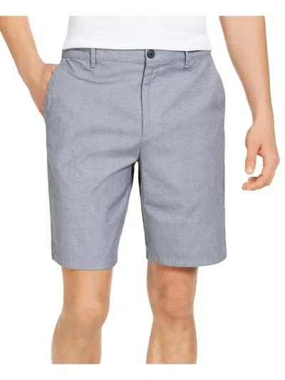 Calvin Klein Mens Textured Officewear Shorts In Multi