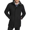 Calvin Klein Mens Walker Cold Weather Wool Coat In Black