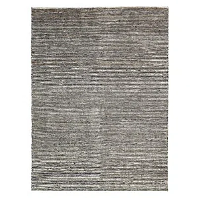 Calvin Klein Mesa Collection Area Rug, 2'3 X 7'5 In Hematite