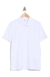 Calvin Klein Mico Waffle Polo In White