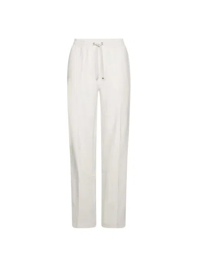 Calvin Klein Micro Logo Pants In Beige