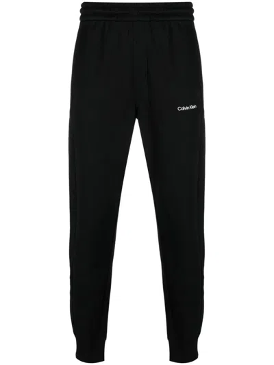 Calvin Klein Micro Logo Repreve Jogger In Black