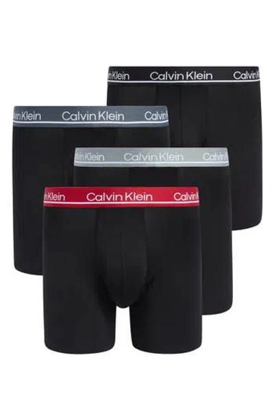Calvin Klein Micro Plush 4-pack Boxer Briefs
