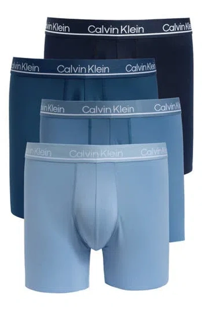 Calvin Klein Micro Plush 4-pack Boxer Briefs