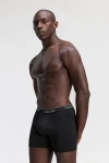 Calvin Klein Lot De Trois Boxers En Coton Stretch In Black