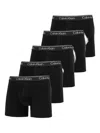 Calvin Klein Microfiber Stretch Boxer Brief In Black