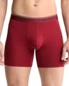 Calvin Klein Microfiber Stretch Wicking Boxer Briefs, Pack Of 3 In Black/syrah/cocoon