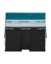 Calvin Klein 3-pack Low Rise Microfiber Stretch Trunks In Nk Arona/