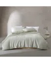 Calvin Klein Microwaffle Cotton Blend Melange Comforter Set
