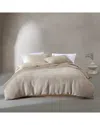 Calvin Klein Microwaffle Cotton Blend Melange Duvet Cover Set