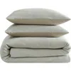 Calvin Klein Microwaffle Duvet Cover & Sham Set In Pale Green