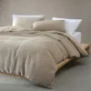 Calvin Klein Branching Leaves Cotton Jacquard 3-pc. Comforter Set, Queen In Cream