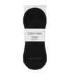 Calvin Klein Mid Cut Footie In Black