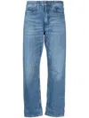 Calvin Klein Mid-rise Boyfriend Jeans In Blau