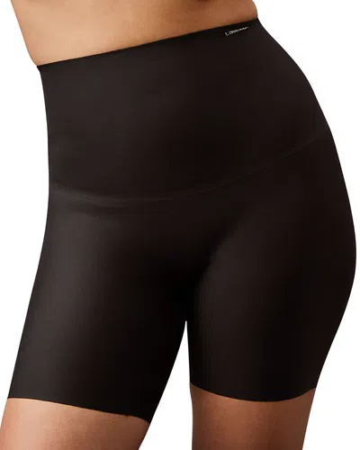 Calvin Klein Mid Thigh Shapewear Shorts In Black