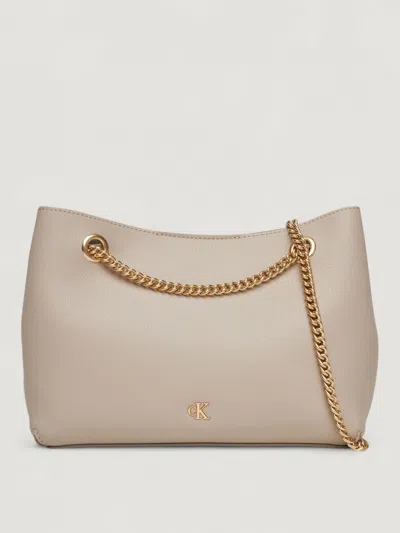 Calvin Klein Mini Bag  Woman Color Beige In Sand