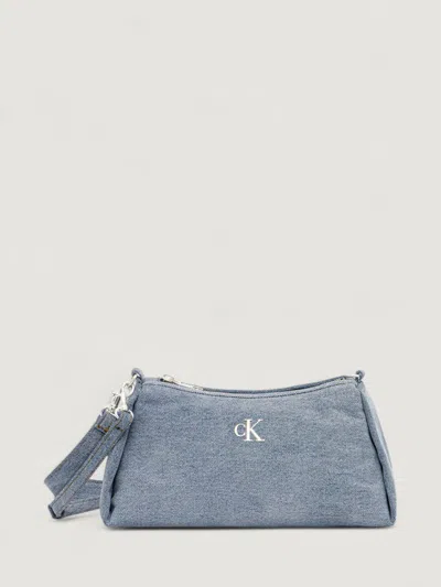 Calvin Klein Mini Bag  Woman Color Denim In Blue