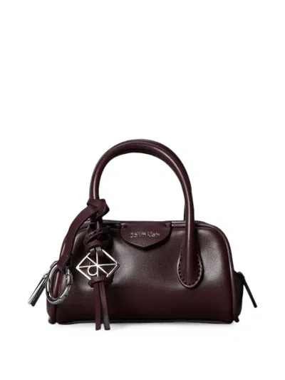 Calvin Klein Mini Bag Charm In Purple