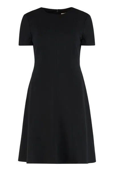 CALVIN KLEIN CALVIN KLEIN MINI DRESS IN CREPE