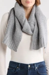 Calvin Klein Mini Sequin Scarf In Gray