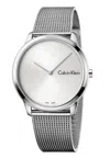 Calvin Klein Minimal Watch In Argento